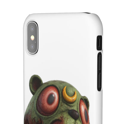 4NBT Zombie Bear Phone Case, Horror Snap Case, Cute but Spooky Accessory, Gift for Halloween, Unique Phone Cover