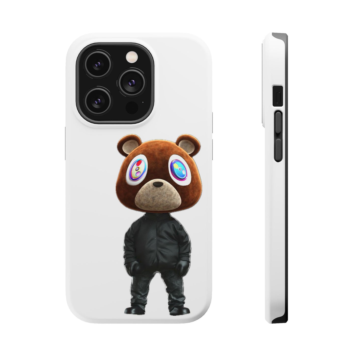 Ye Bear Character Magnetic Phone Cases, Fun Gift, Unique Phone Accessory, Trendy Tech, Personalized Style, Everyday Use