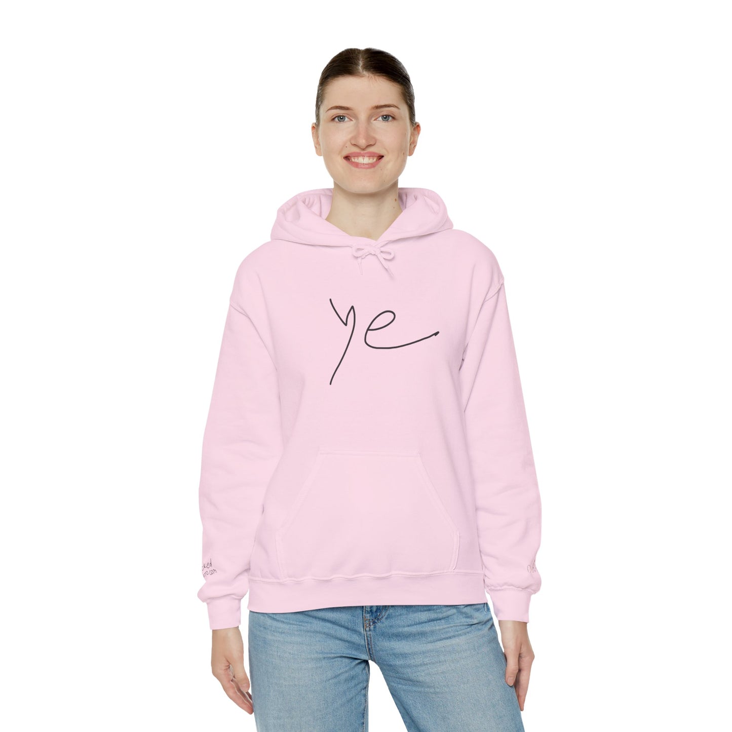 Ye 7BN Minimalist Unisex Hooded Sweatshirt, Casual Streetwear, Gift for Fans, Cozy Layering, Everyday Style, Unique Graphic Hoodie