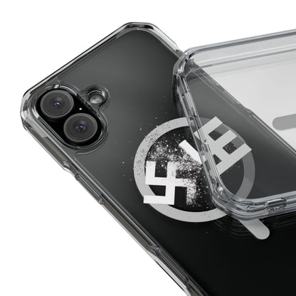 Swasticoin Magnetic Clear Phone Case, Stylish Protective Case for iPhones, Durable and Trendy Phone Cover, Perfect Gift for Tech Lovers, Modern Design