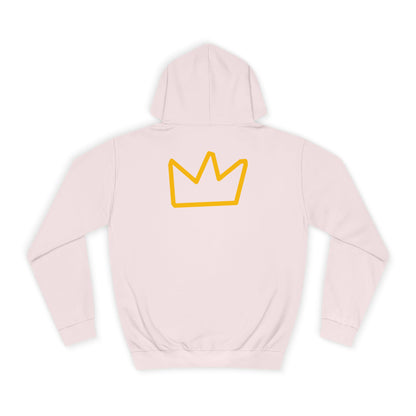 Trench Merch TM Stylish Crown Pull Over Hoodie - Perfect for Students, Campus Wear, Cozy Gifts, Unisex Sweatshirt, Trendy Apparel for Graduates