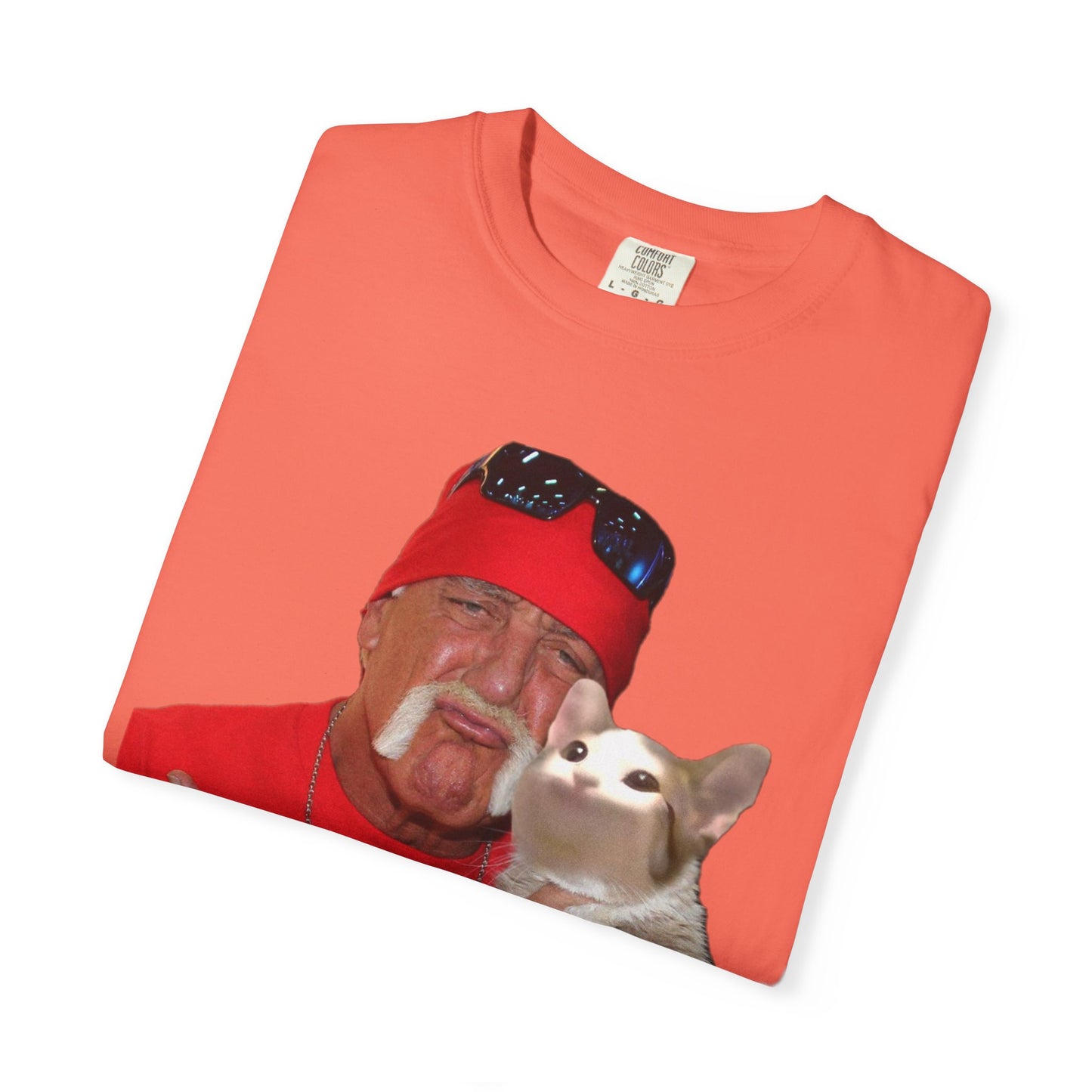 POPCAT Hilarious Unisex T-Shirt: Perfect for Dads, Pet Lovers, Gifts, Funny Apparel, Casual Wear, Cat Lovers