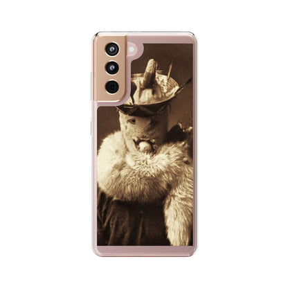 Yei Vintage Cat Photography Phone Case, Clear Cases, Unique Gift for Cat Lovers, Phone Accessory, Stylish Tech Gear, Animal Art