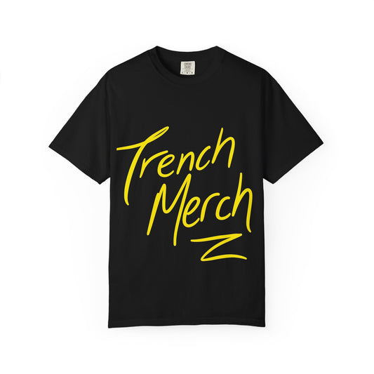 Trench Merch Unisex T-shirt, Casual Streetwear Tee, Gift for Music Lovers, Trendy Black T-shirt, Unique Concert Merchandise
