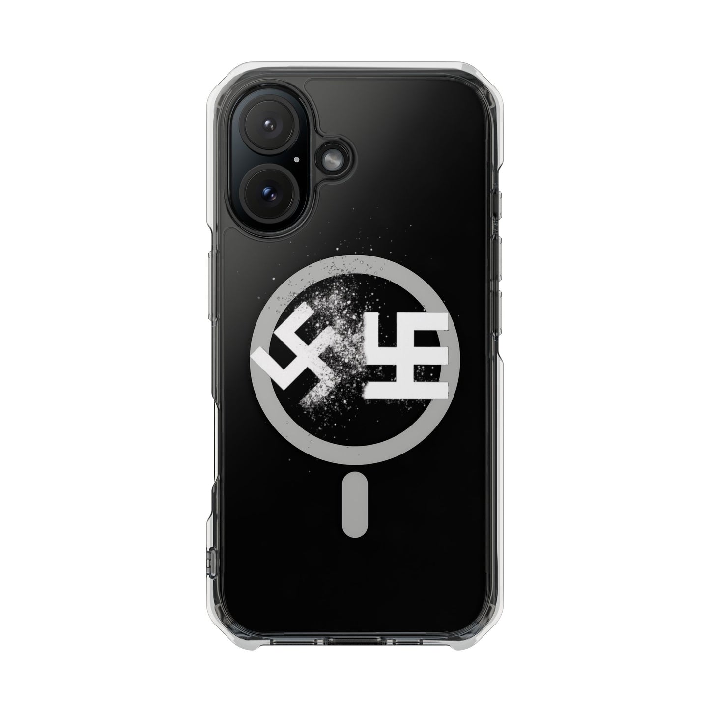 Swasticoin Magnetic Clear Phone Case, Stylish Protective Case for iPhones, Durable and Trendy Phone Cover, Perfect Gift for Tech Lovers, Modern Design