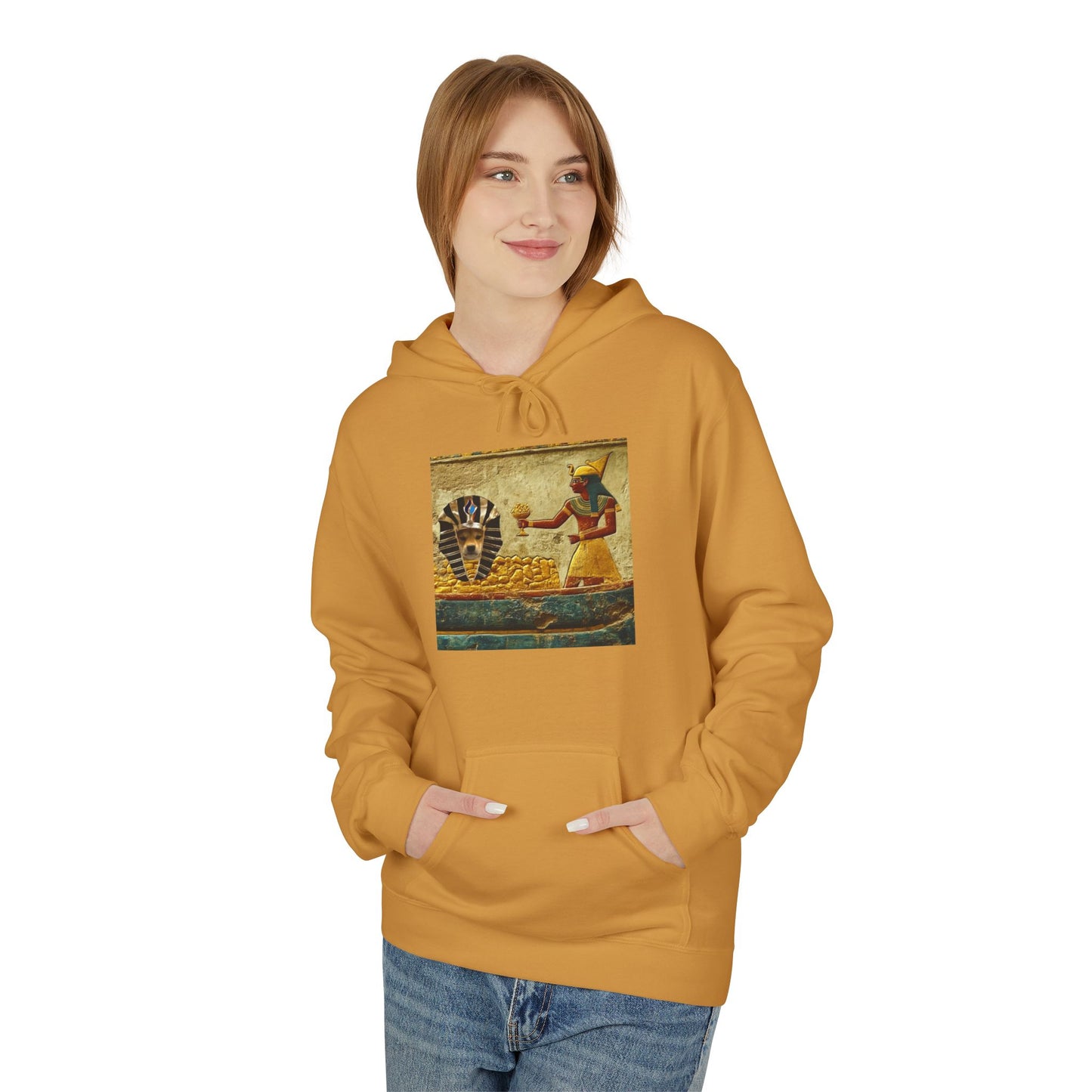 WIF Art Hoodie, Cozy Fleece Pullover for Art Lovers, Unique Gift for Creative Souls, Perfect for Casual Wear, Art-Inspired Fashion