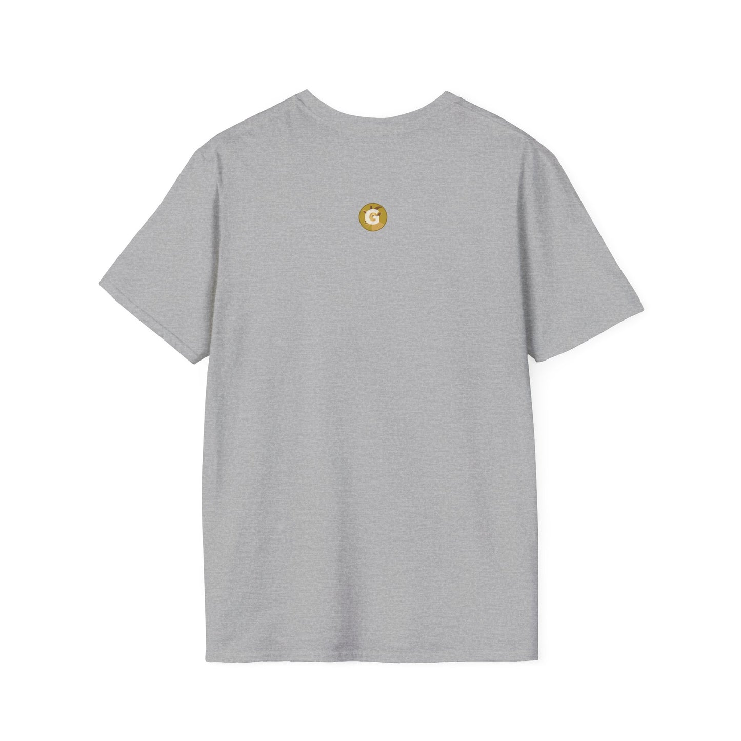 Golden Goat Unisex Softstyle T-Shirt | Cute Goat Tee for Animal Lovers, Birthday Gift, Casual Wear, Farmhouse Decor, Nature Fans