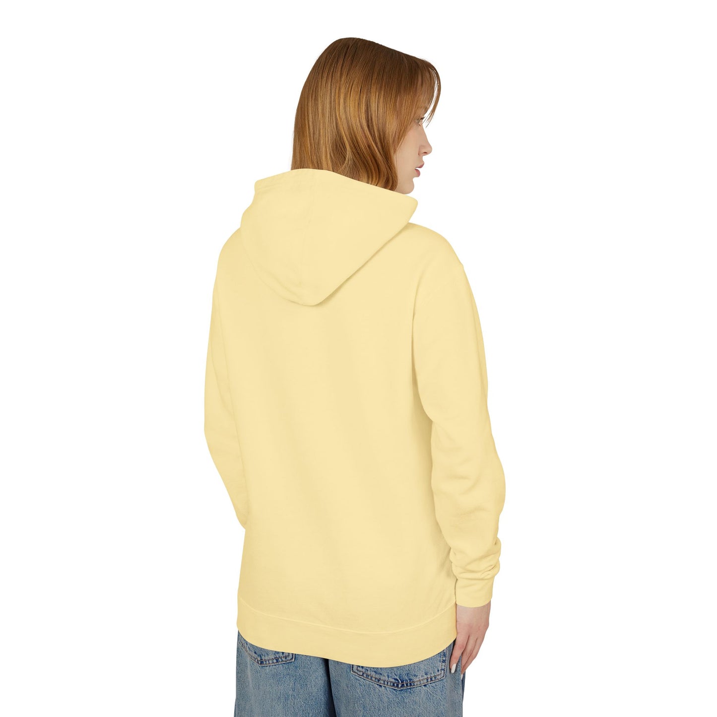 Trench Merch Unisex Lightweight Hooded Sweatshirt, Casual Streetwear, Spring Fashion, Gift for Friends, Layering Essential, Trendy Outfit