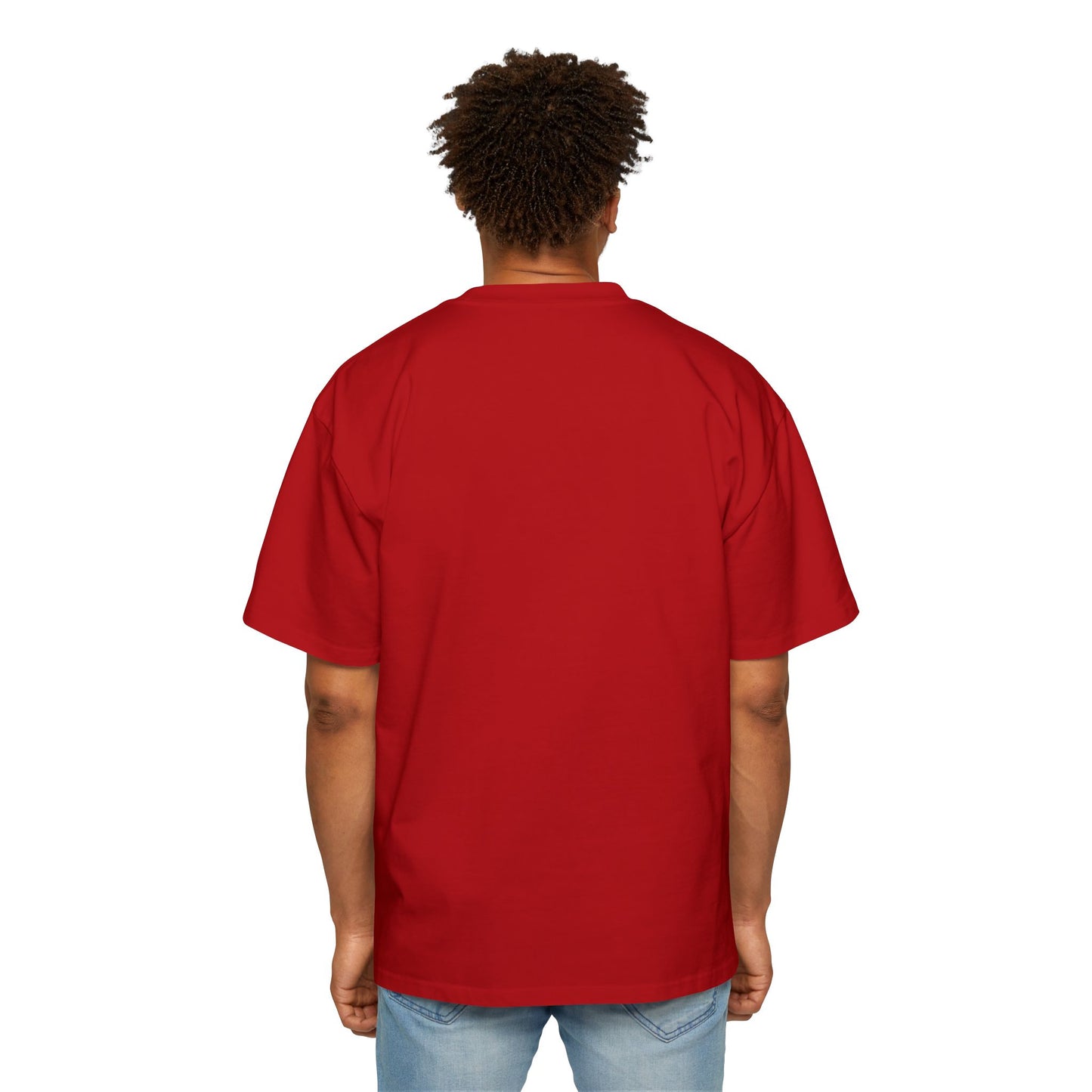 Swasticoin Men's Heavy Oversized Tee with Eye-Catching Design | Casual Wear, Graphic Tee, Street Style, Unisex Fashion, Gift Idea