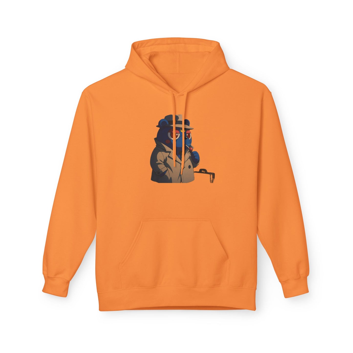 4NBT Fleece Hoodie with Fun Graphic, Cool Streetwear, Unisex Apparel, Unique Gift for Gamers, Trendy Layering Piece
