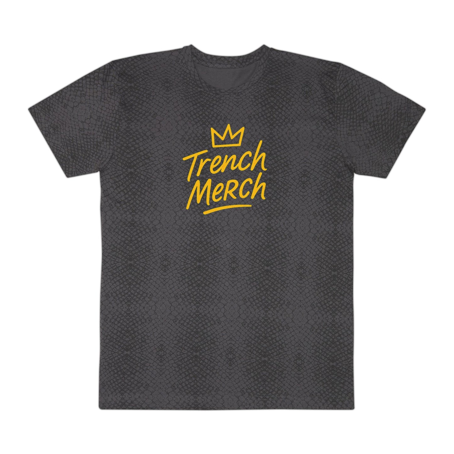 Trench Merch Crown Leopard Print Tee, Casual Statement Shirt, Urban Fashion Top, Gift for Him, Everyday Wear
