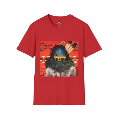 Yei Cultural Art T-Shirt | Unisex, Artistic Tee, Unique Design, Boho Fashion, Vintage Style, Gift for Her/Him