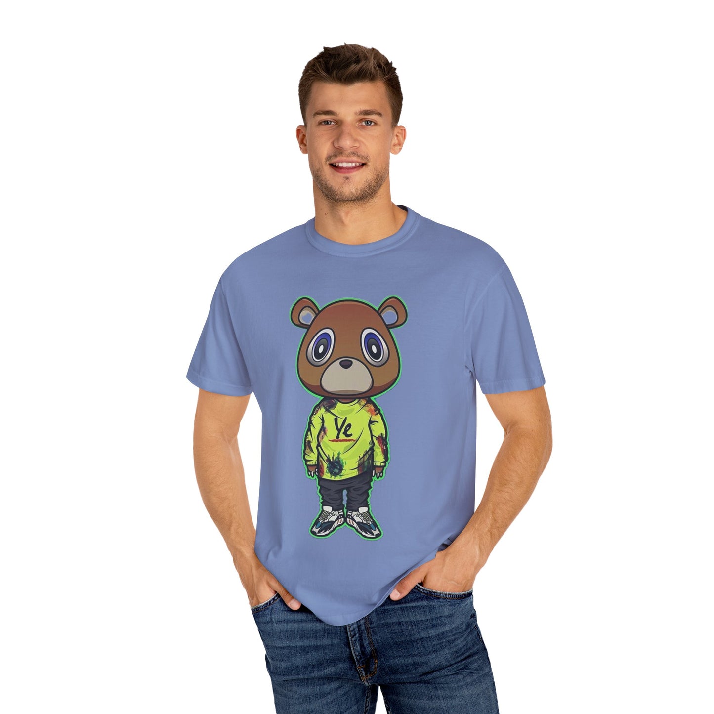 Ye Bear T-Shirt for Casual Wear, Graphic Tee, Unisex Apparel, Hipster Style, Gift for Friends, Streetwear Top