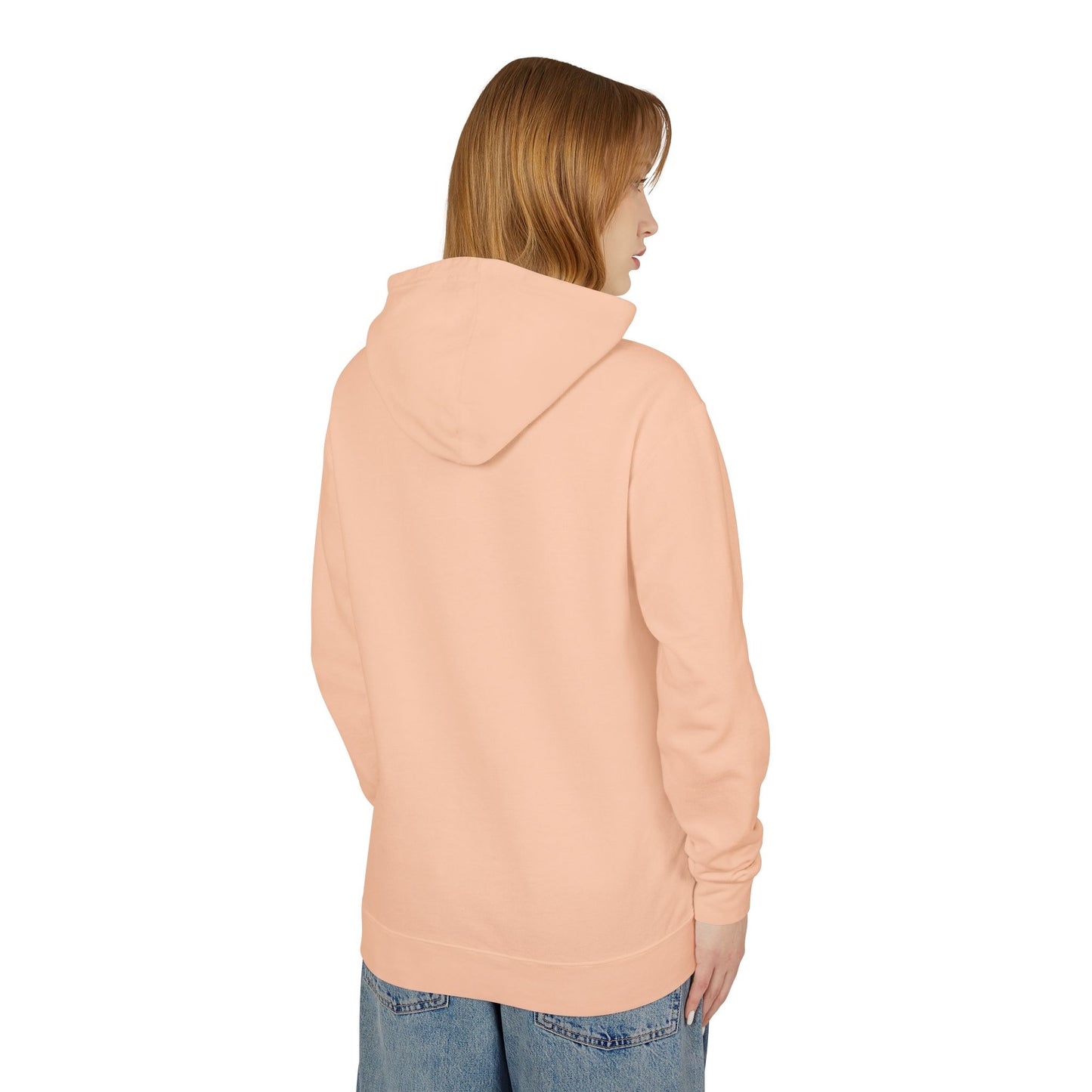 Trench Merch Unisex Lightweight Hooded Sweatshirt, Casual Streetwear, Spring Fashion, Gift for Friends, Layering Essential, Trendy Outfit