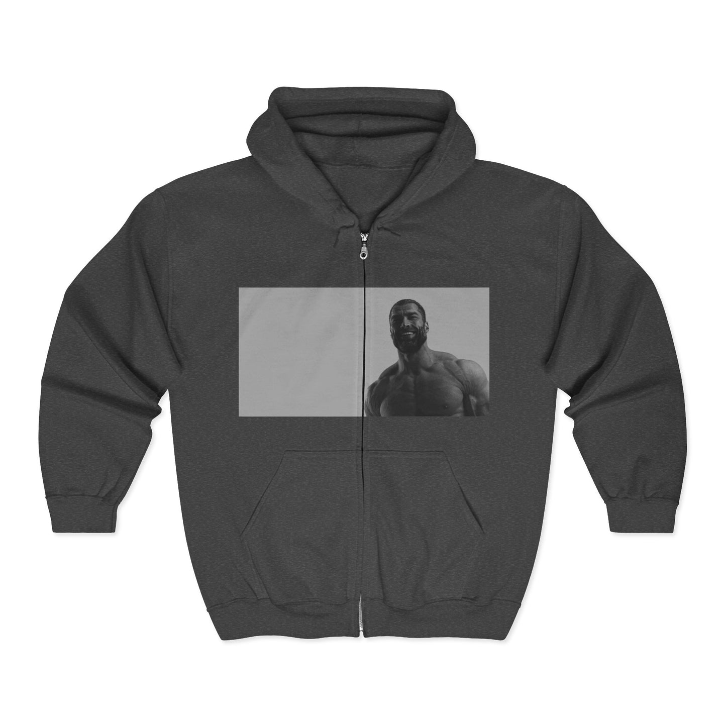 GIGA Unisex Heavy Blend Zip Hooded Sweatshirt, Motivational Fitness Hoodie, Men's Workout Sweatshirt, Gym Apparel, Casual Streetwear, Gift [...]
