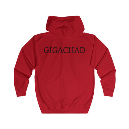 GIGA Unisex Full Zip Hoodie | Trendy Sweatshirt for Casual Outings, Gift for Friends, Gym Wear, Unique Fashion Statement