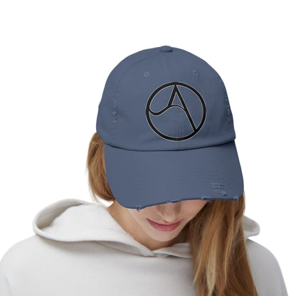 @ye Trendy Unisex Distressed Cap, Casual Hat, Vintage Style, Adjustable Dad Hat, Gift for Him or Her, Everyday Wear