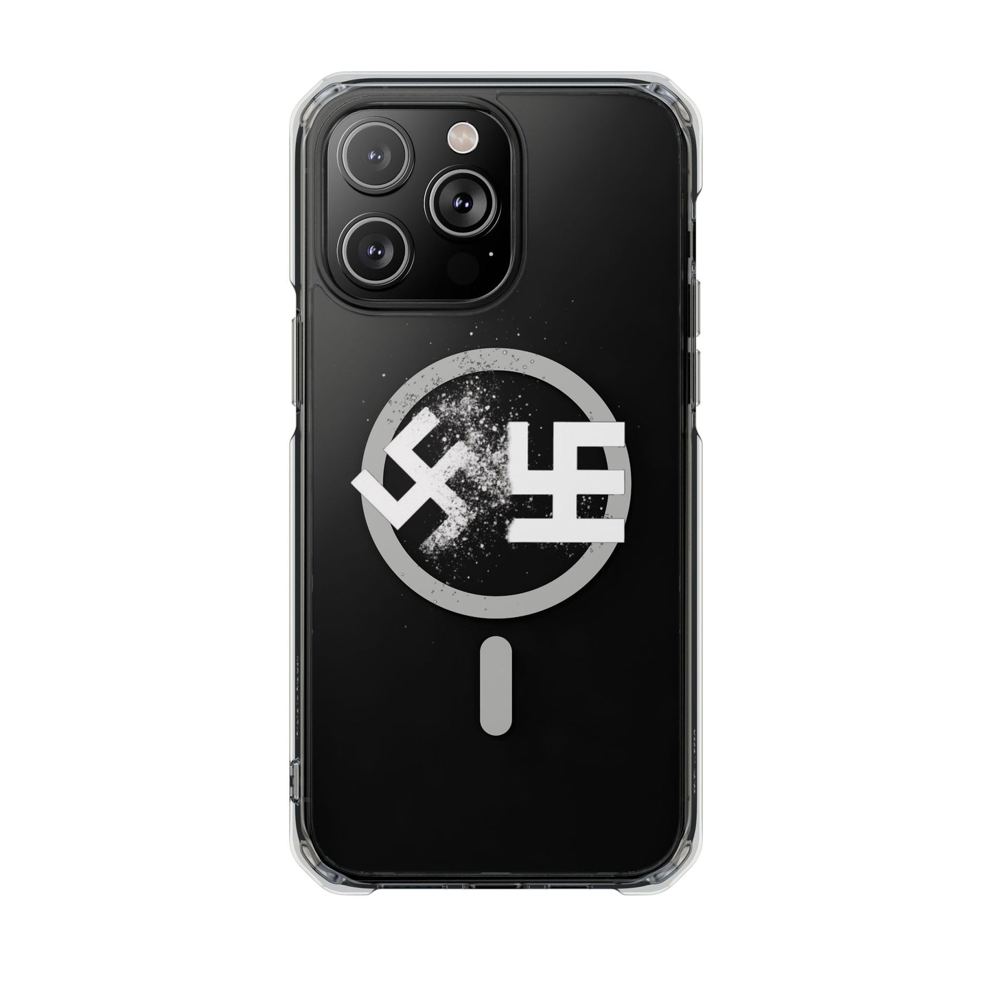 Swasticoin Magnetic Clear Phone Case, Stylish Protective Case for iPhones, Durable and Trendy Phone Cover, Perfect Gift for Tech Lovers, Modern Design