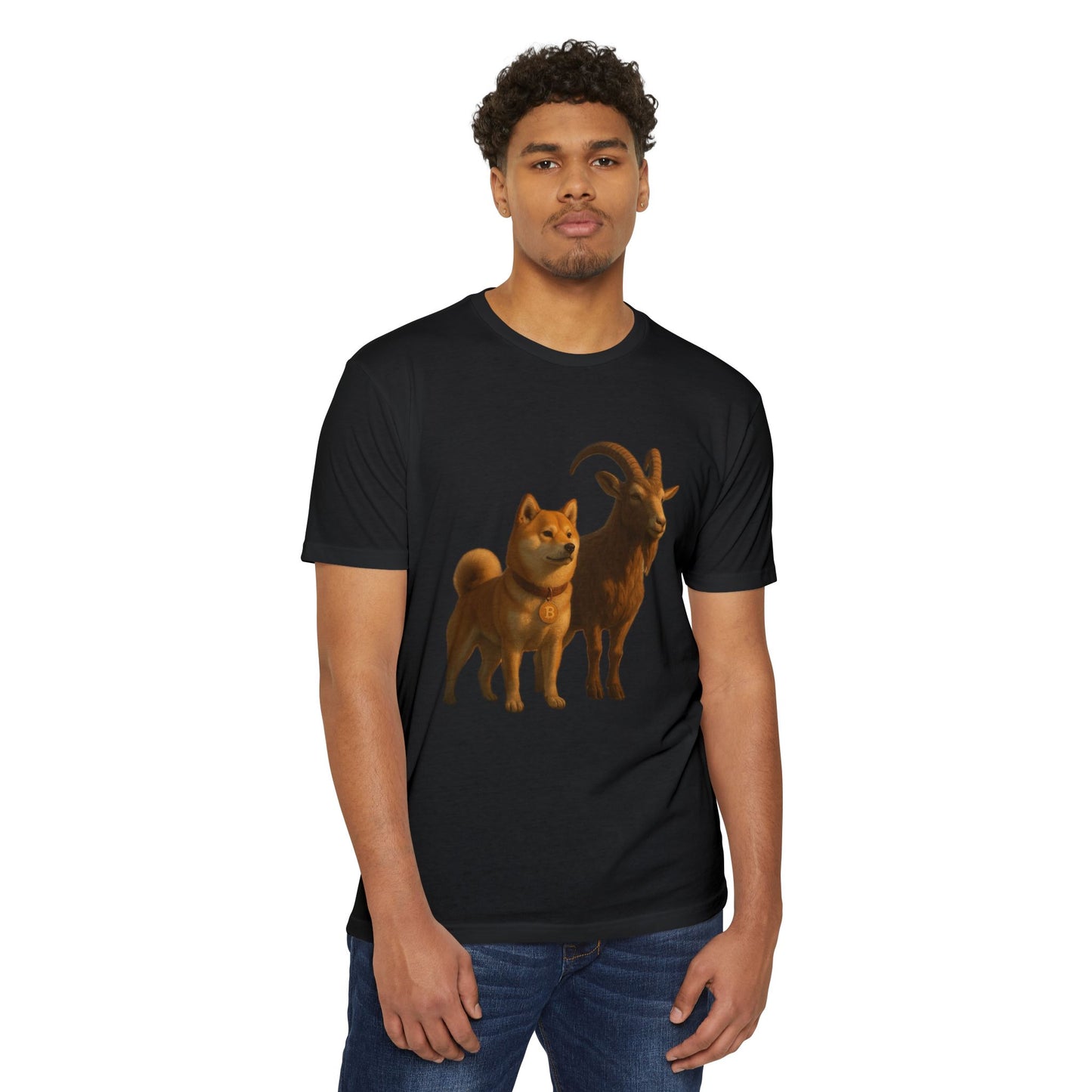 GOAT T-Shirt, Unisex T-Shirt, Pet Lover Gift, Animal-Themed Apparel, Fun Casual Wear, Unique Graphic Tee