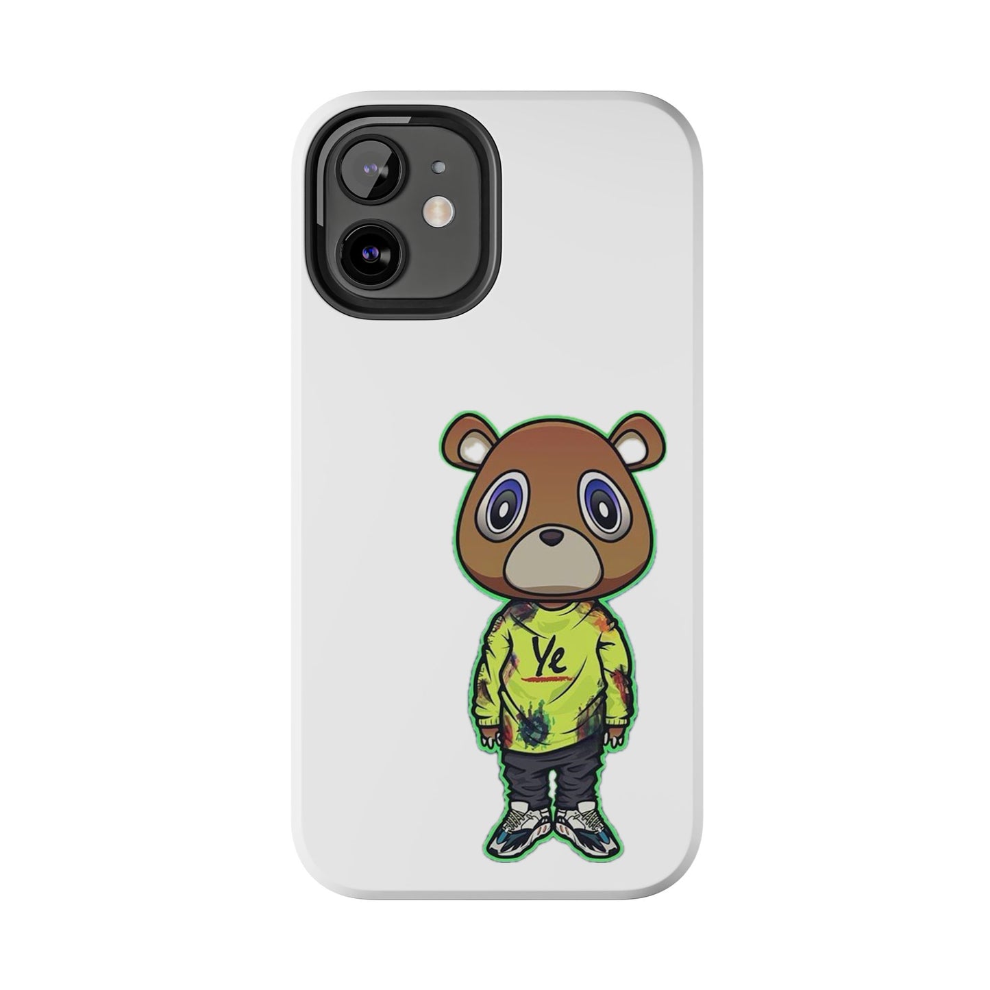Ye Bear Tough Phone Cases with Cartoon Design - Unique Phone Cover, Durable Mobile Case, Cool Gift for Teens, Fun Accessory for Everyday Use