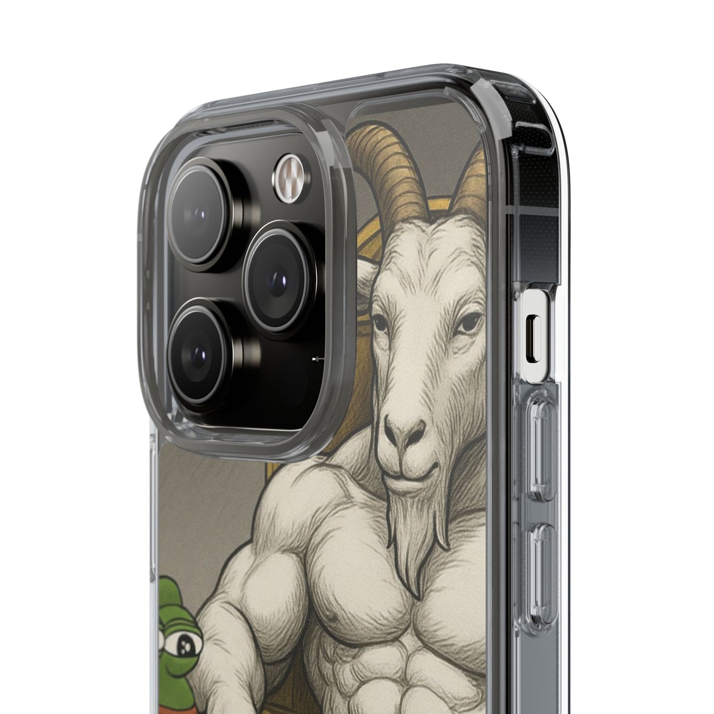 Whimsical Clear Phone Cases with Goat Design - Perfect Gift for Animal Lovers, Unique Phone Accessories, Fun Cell Phone Cases, Quirky [...]