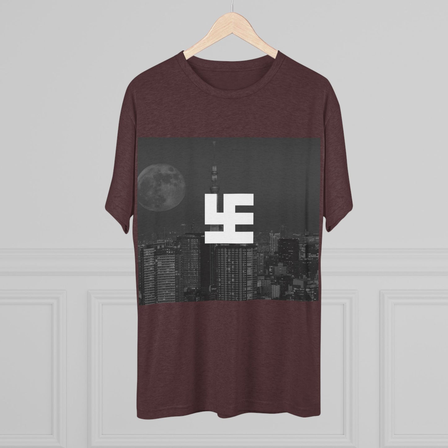 Swasticoin Urban Skyline Graphic Tee, Vintage City Aesthetic Shirt, Unisex Tri-Blend Crew Tee for Casual Style, Perfect Gift for City Lovers, [...]