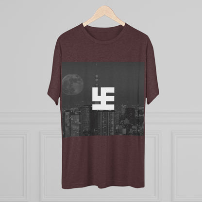 Swasticoin Urban Skyline Graphic Tee, Vintage City Aesthetic Shirt, Unisex Tri-Blend Crew Tee for Casual Style, Perfect Gift for City Lovers, [...]