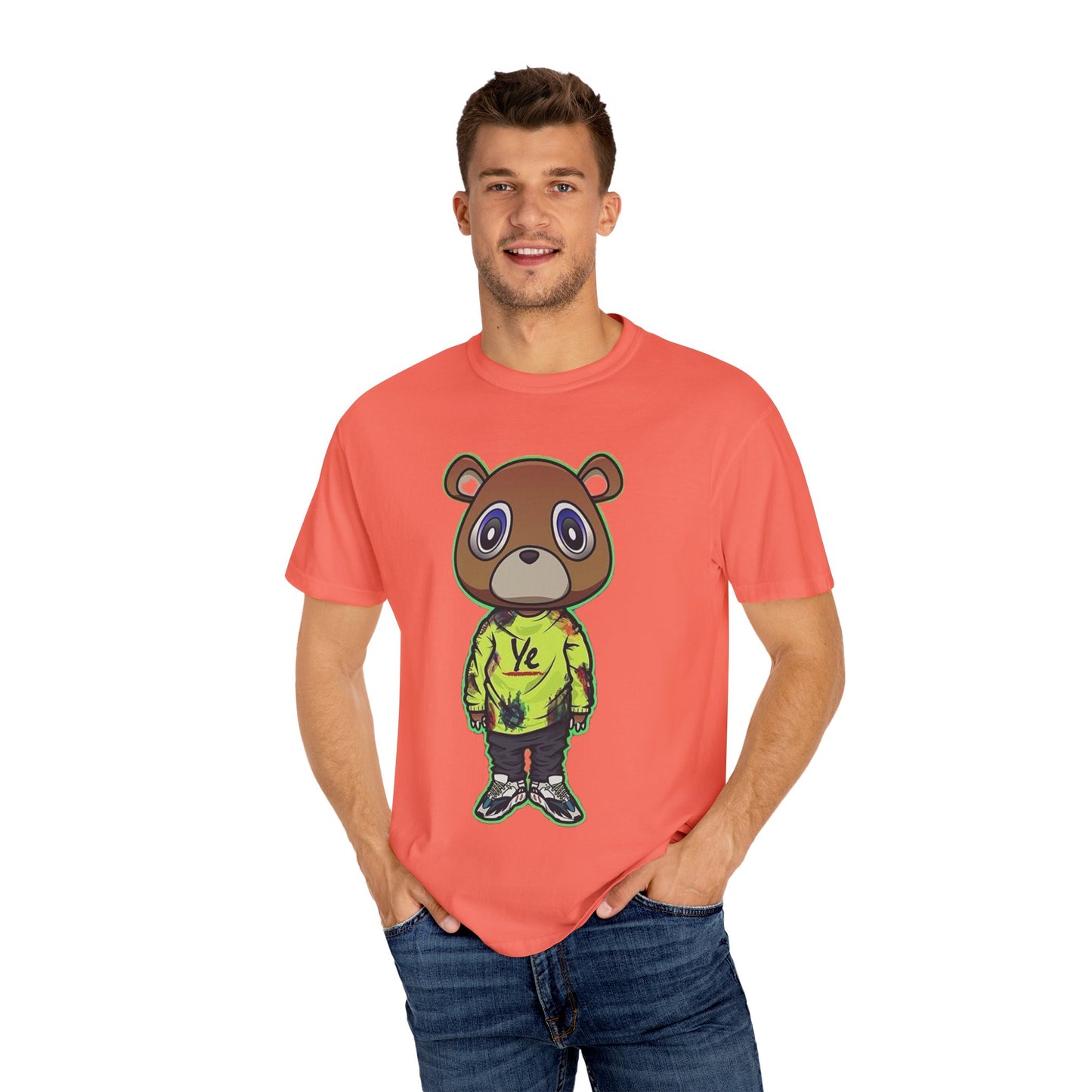 Ye Bear T-Shirt for Casual Wear, Graphic Tee, Unisex Apparel, Hipster Style, Gift for Friends, Streetwear Top