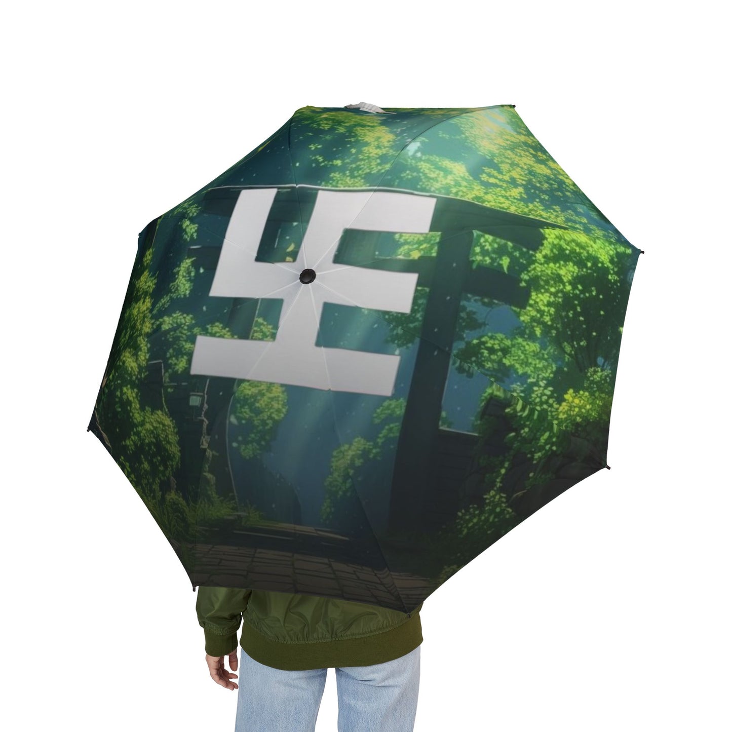 Swasticoin Enchanting Forest Design Foldable Umbrella | Stylish Rain Gear, Travel Accessory, Gift for Nature Lovers, Unique Outdoor Gear, [...]