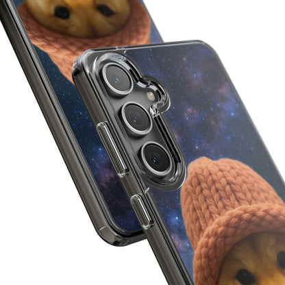 WIF Lovers Clear Phone Case, Cute Phone Cover for Animal Lovers, Pet Gift, Trendy Smartphone Accessory, Unique Dog Case