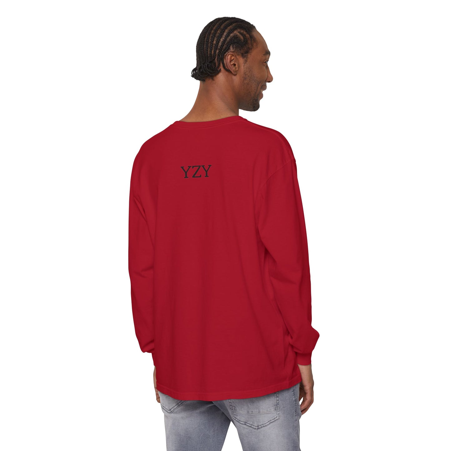 Swasticoin Mystical Mountain Long Sleeve T-Shirt | Unisex Graphic Tee, Trendy Layering Top, Casual Wear, Perfect Gift for Adventurers