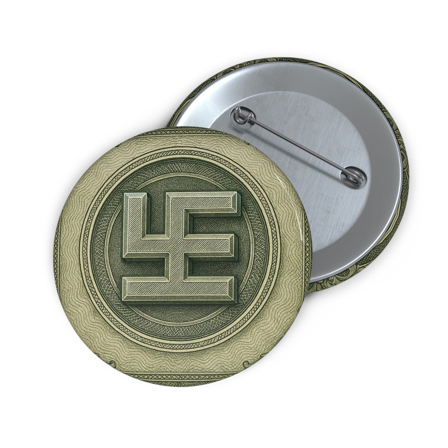 Swasticoin Custom Pin Buttons - Personalized Flair for Jackets, Bags, Gifts, Party Favors, Collectibles