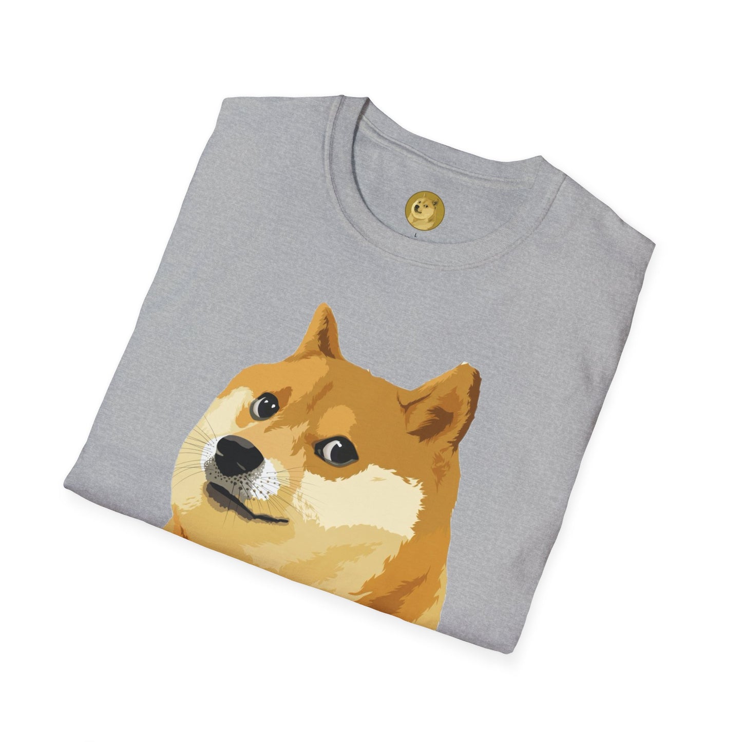 Doge Lover Unisex T-Shirt, Funny Pet Tee, Cute Graphic Tee, Casual Wear, Gift for Dog Owners, Birthday Gift, Relaxed Fit
