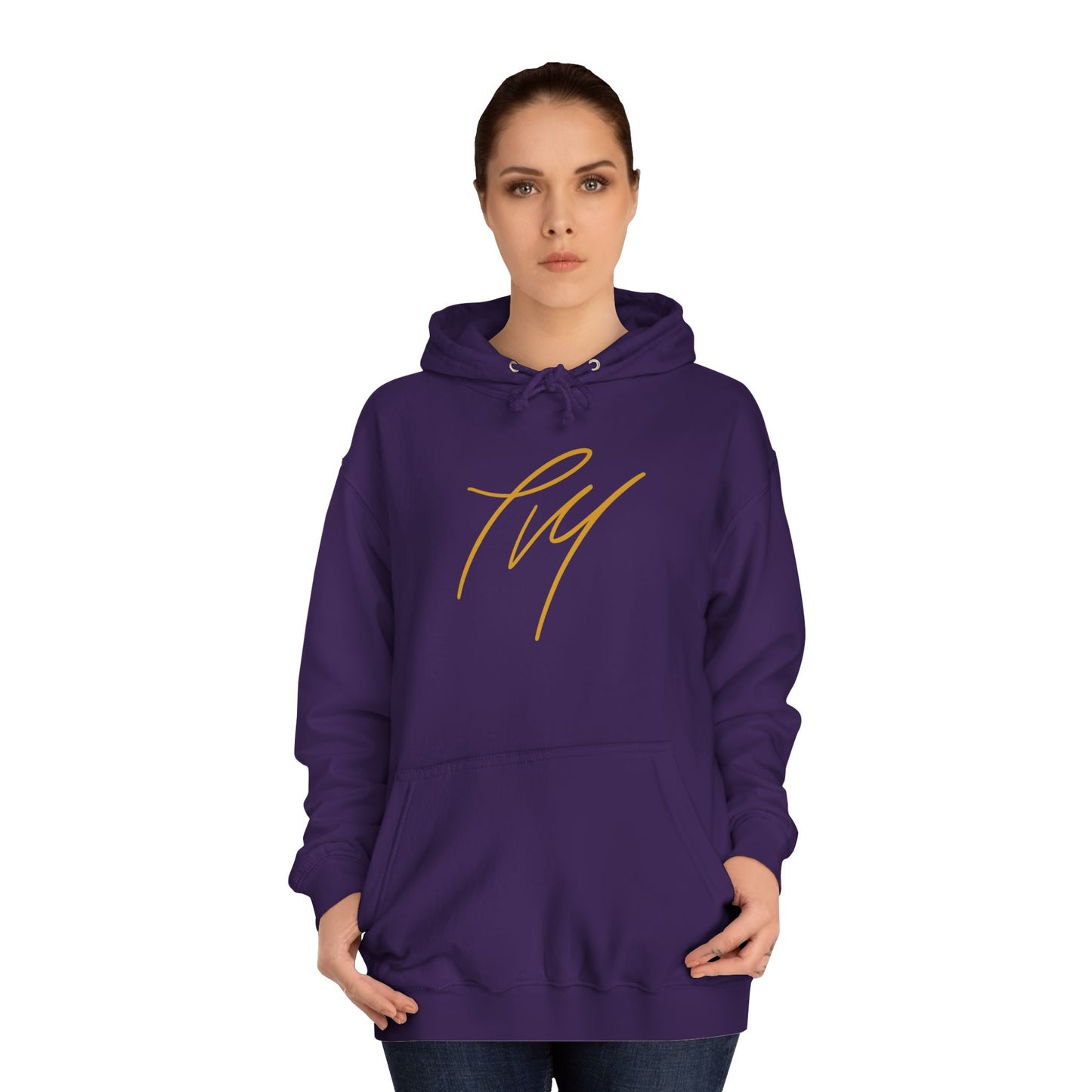 Trench Merch TM Stylish Crown Pull Over Hoodie - Perfect for Students, Campus Wear, Cozy Gifts, Unisex Sweatshirt, Trendy Apparel for Graduates