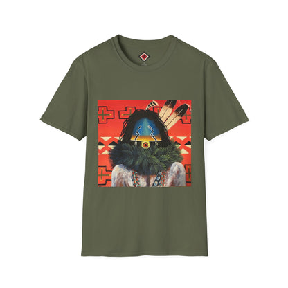 Yei Cultural Art T-Shirt | Unisex, Artistic Tee, Unique Design, Boho Fashion, Vintage Style, Gift for Her/Him