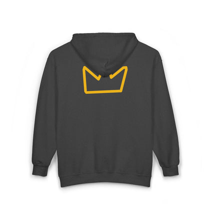 Trench Merch CrownUnisex Heavy Blend™ Full Zip Hooded Sweatshirt
