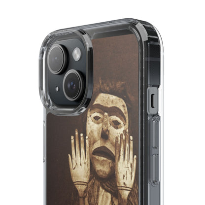 Yei Unique Clear Phone Case with Vintage Puppet Design, Artistic Phone Cover, Retro Style Protection, Gifts for Theater Lovers, Customized [...]