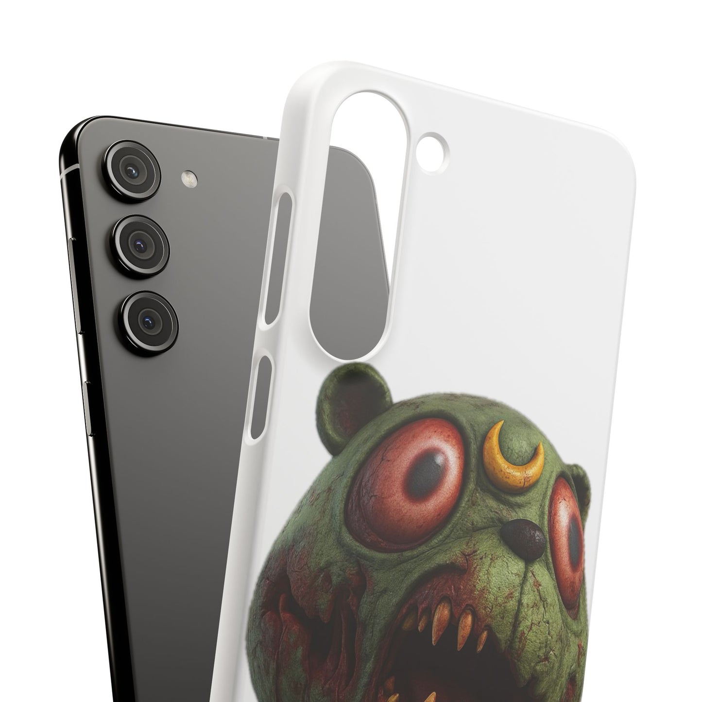 4NBT Zombie Bear Phone Case, Horror Snap Case, Cute but Spooky Accessory, Gift for Halloween, Unique Phone Cover