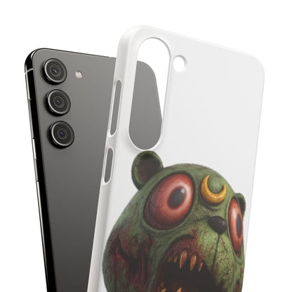 4NBT Zombie Bear Phone Case, Horror Snap Case, Cute but Spooky Accessory, Gift for Halloween, Unique Phone Cover