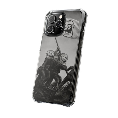TROLL Flag Phone Case, Trendy Phone Cover, Gift for Gamers, Unique Phone Accessory, Funny Phone Protection
