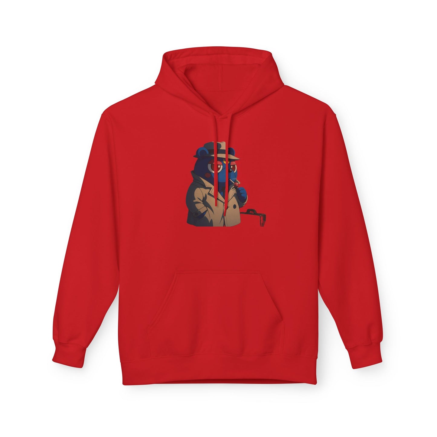 4NBT Fleece Hoodie with Fun Graphic, Cool Streetwear, Unisex Apparel, Unique Gift for Gamers, Trendy Layering Piece