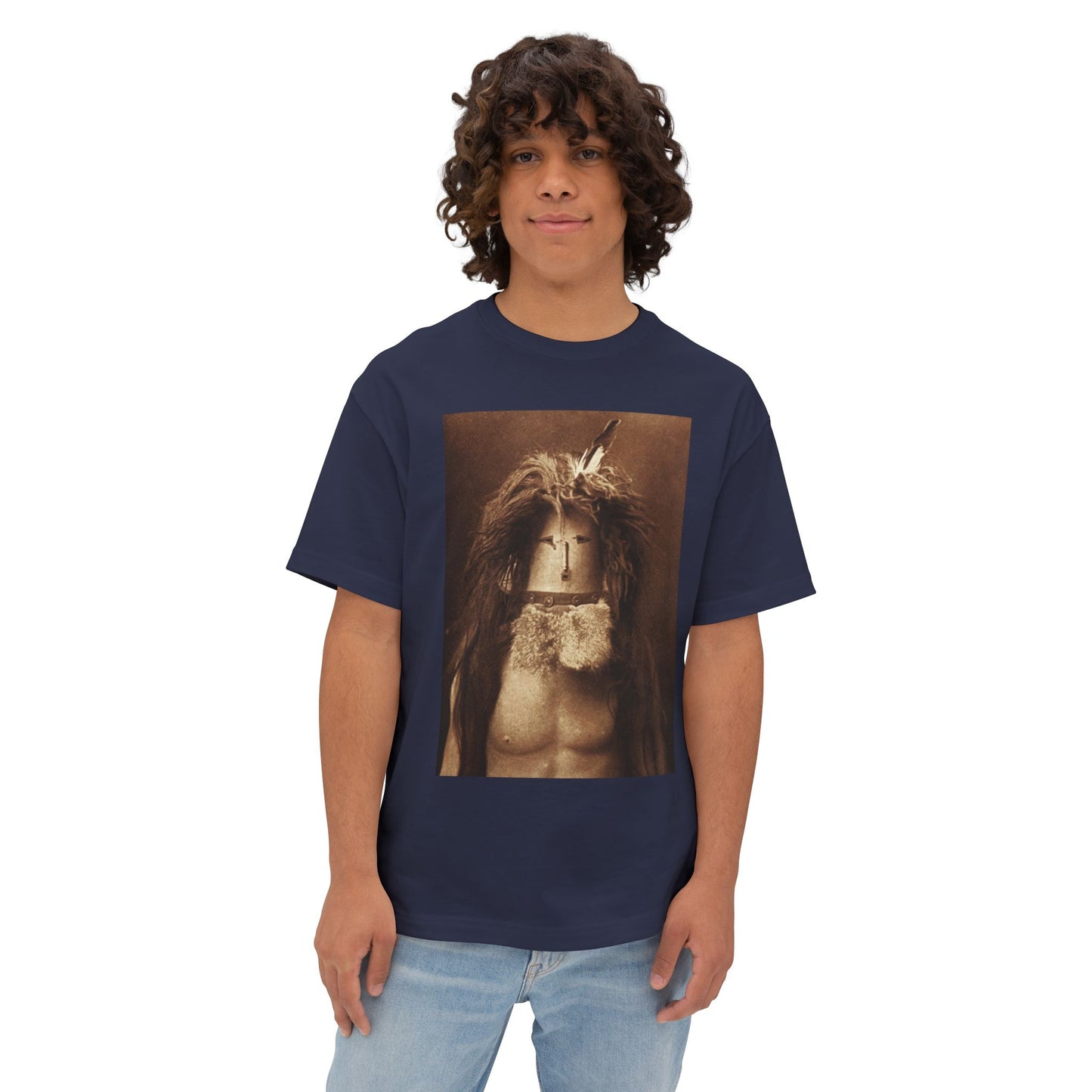 Artistic Oversized Graphic Tee | Yei Style T-Shirt, Unisex Casual Wear, Festival Fashion, Unique Art Top, Statement Piece