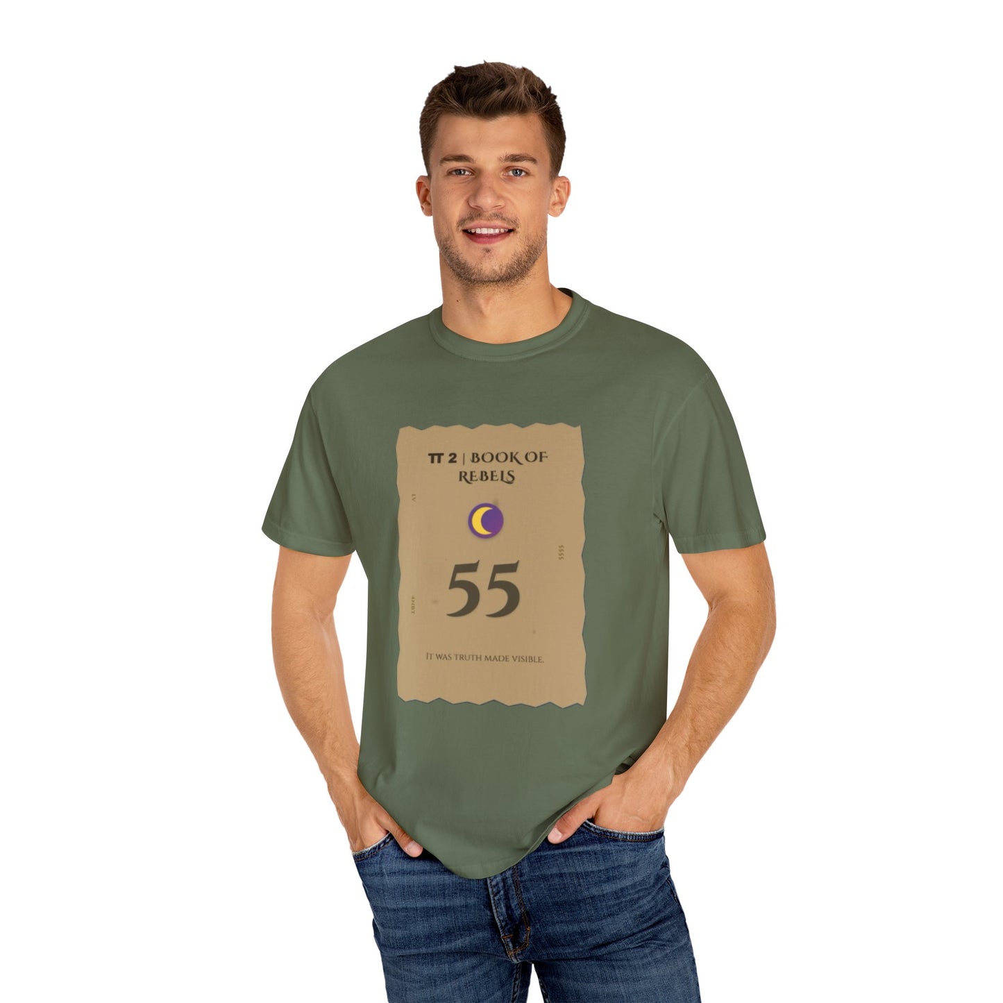 4NBT JM Book NFT Inspired Garment-Dyed T-Shirt for Casual Vibes, Unisex Apparel, Gift for Book Lovers, Cozy Everyday Wear, Ideal for Birthdays and [...]