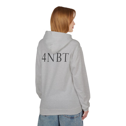 4NBT Fleece Hoodie with Fun Graphic, Cool Streetwear, Unisex Apparel, Unique Gift for Gamers, Trendy Layering Piece