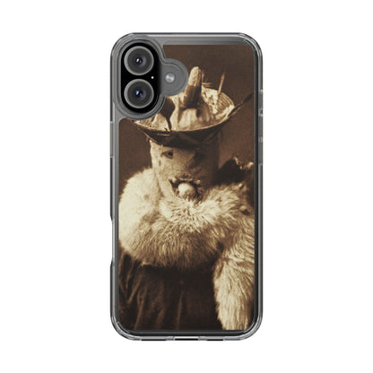Yei Vintage Cat Photography Phone Case, Clear Cases, Unique Gift for Cat Lovers, Phone Accessory, Stylish Tech Gear, Animal Art