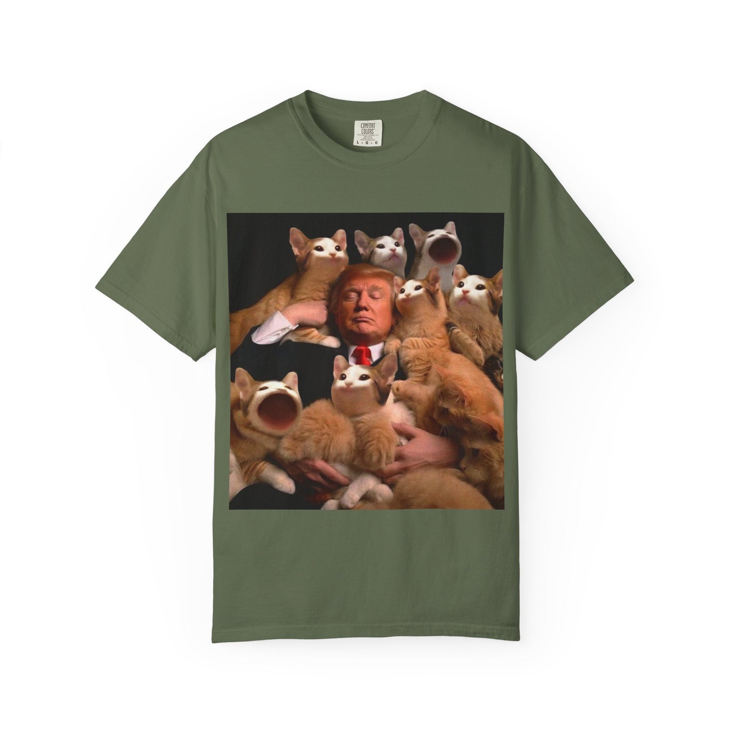 POPCAT Chaos Unisex T-Shirt, Fun Pet Lover Tee, Humor Shirt for Dog Owners, Gift for Dog Lovers, Quirky Graphic Tee