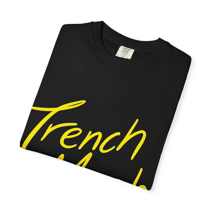 Trench Merch Unisex T-shirt, Casual Streetwear Tee, Gift for Music Lovers, Trendy Black T-shirt, Unique Concert Merchandise