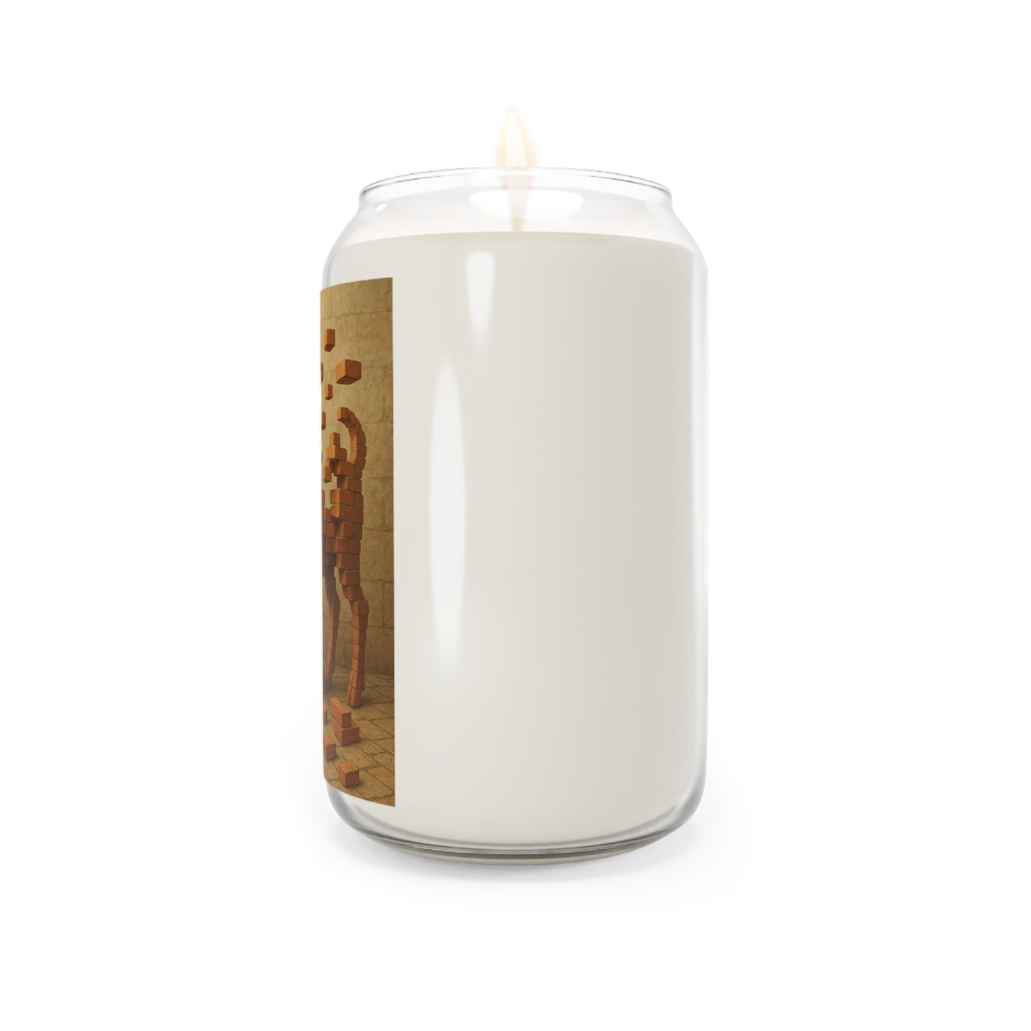 Bricked Goat Scented Candle: Relaxing Home Decor, Meditation, Gift for Her, Aromatherapy, Cozy Vibes