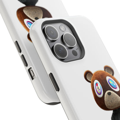 Ye Bear Character Magnetic Phone Cases, Fun Gift, Unique Phone Accessory, Trendy Tech, Personalized Style, Everyday Use