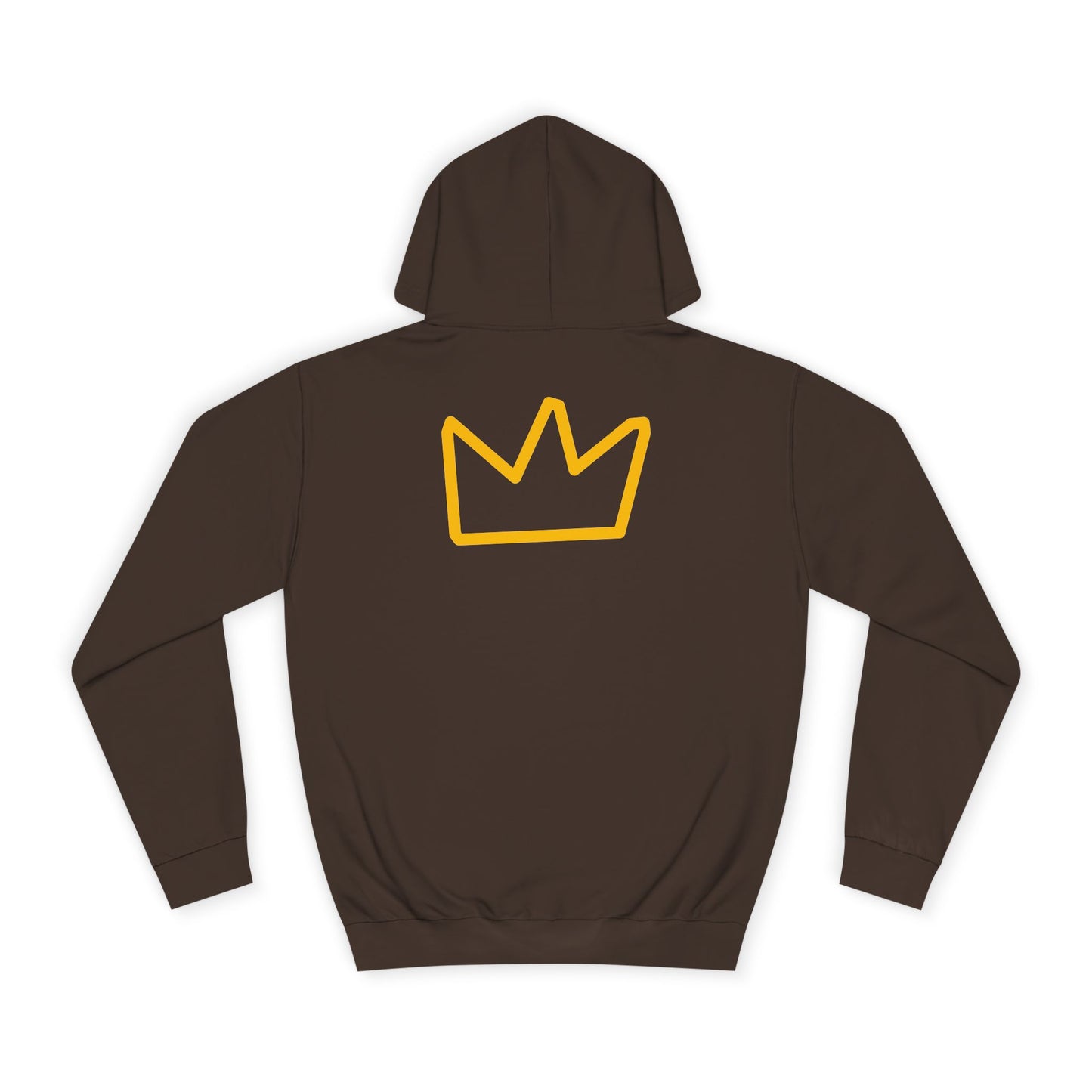 Trench Merch TM Stylish Crown Pull Over Hoodie - Perfect for Students, Campus Wear, Cozy Gifts, Unisex Sweatshirt, Trendy Apparel for Graduates